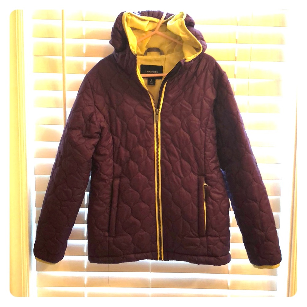 Lands Ends Kids Puffer Jacket